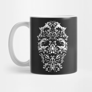 Decorative Skull Mug